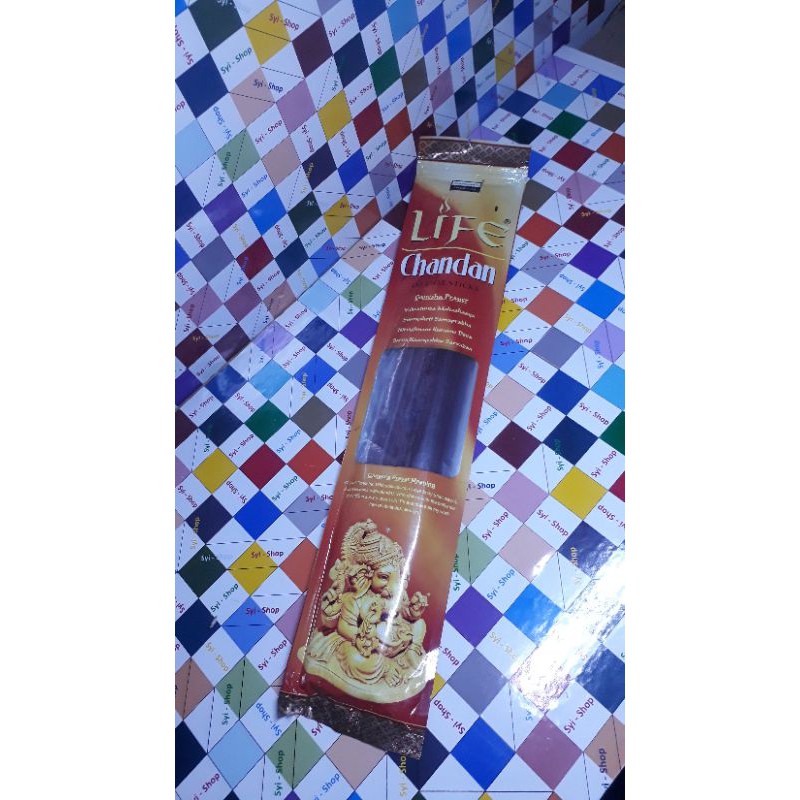 LIFE CHANDAN BESAR Dupa Lidi Aromatherapy By Darshan Incense 50 Stik