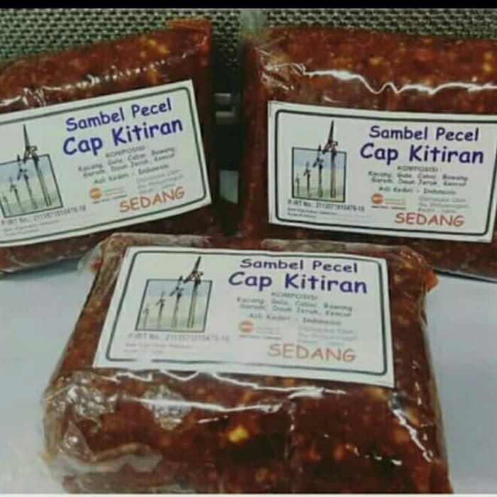 

Sambal pecel cap kitiran asli kediri Limited