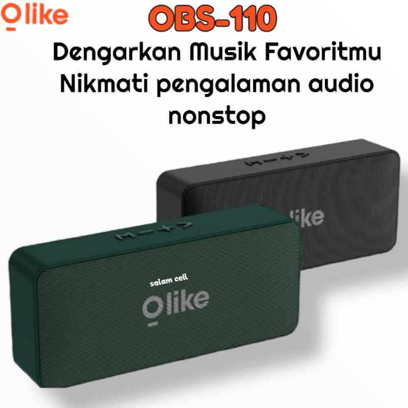 Speaker Bluetooth Olike/Oase OBS-100 Original Garansi Resmi