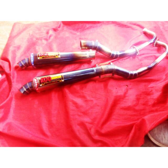 Knalpot racing kou mahacai beat mio scopy vario