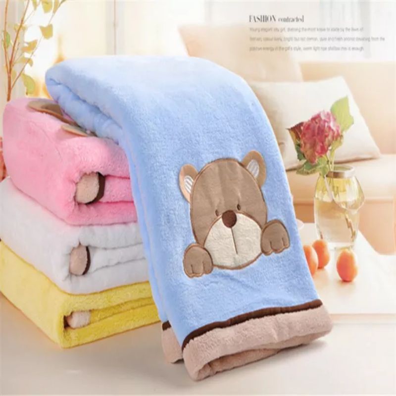 Selimut Bayi Double Fleece Selimut Bayi Import m157