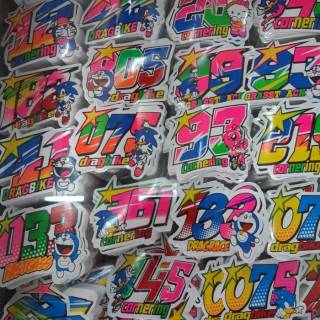 Sticker stiker  motor roade race  thailand  thailock mothai 