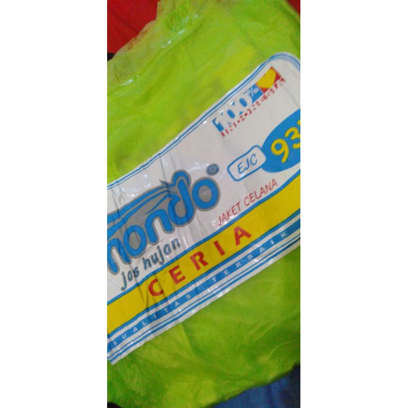 jas hujan elmondo ceria