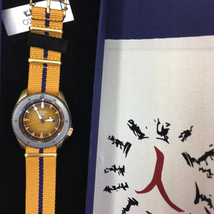 Seiko 5 Sport SRPF70 SRPF70K1 Naruto Limited Edition ORIGINAL