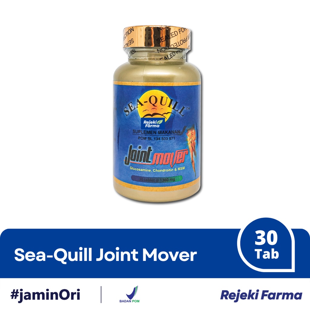 [ BPOM ] Sea-Quill Joint Mover Isi 30 Tablet - SeaQuill JointMover