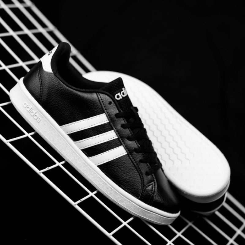 Adidas Grand Court &quot;Black White&quot;