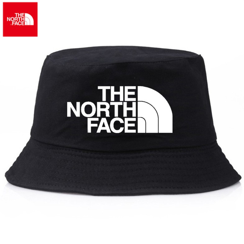 THE❤NORTH FACE  outdoor topi bucket and pria wanita sailor hat fisherman hat retro cotton unisex topi bucket topi olahragat