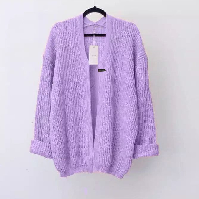 MY001-  KARDIGAN RAJUT HALUS KNIT CARDIGAN  OUTTER-6