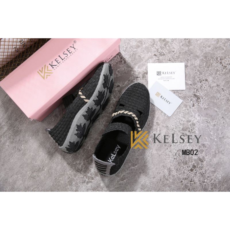 Kelsey Sepatu Rajut Wanita / Sepatu Rajut Flat Women  MB02