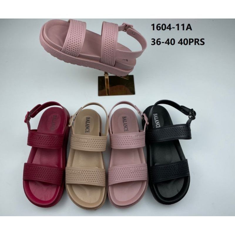  SANDAL  WANITA TALI MERK BALANCE  1604 11 Shopee  Indonesia