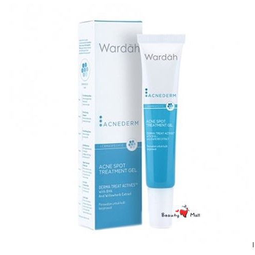 Wardah Acnederm Acne Spot Treatment Gel 15ml