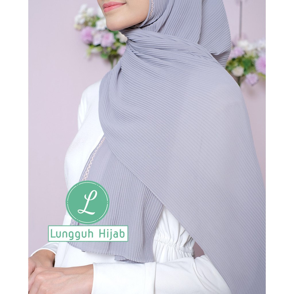 NEW !!PASHMINA PLISKET CROCHET SULAM EMBORDY FULL LIDI 180X75 TANPA GARIS TENGAH