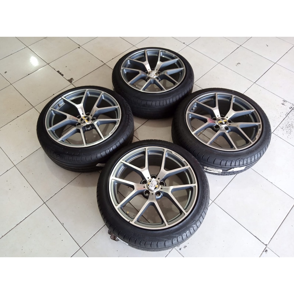 VELG BEKAS MOBIL HSR BIELEFELD R19X8,5/9,5 H5X114,3 ET45 GP Ban 235 45