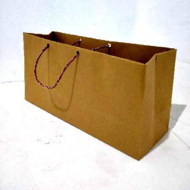 Paperbag roti bolu/bandeng landscape (30x15x15) (0102)