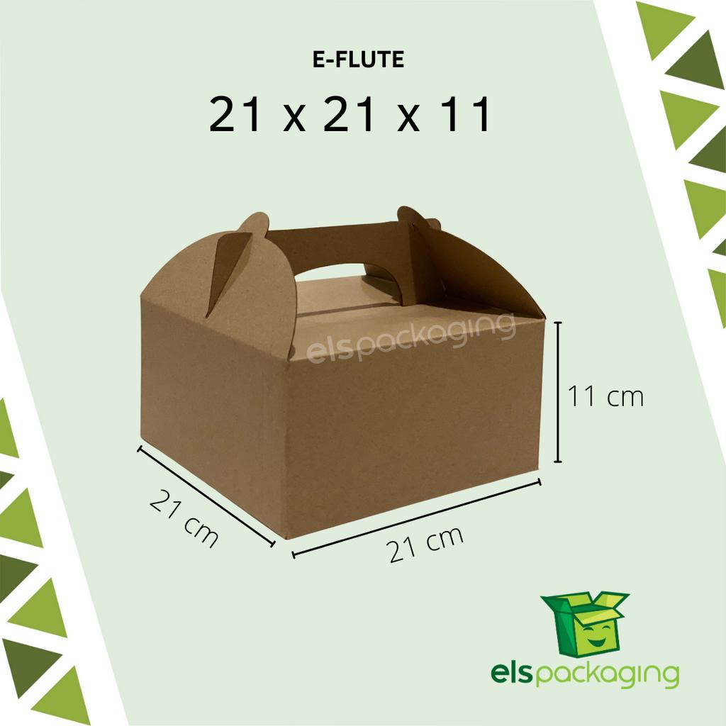 

Box eflute gable box hampers box arisan dus take away burger dus eflute premium murah box hajatan 21x21x11