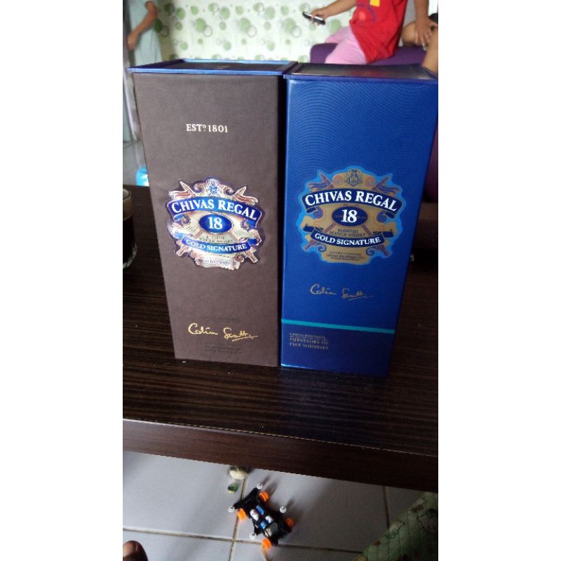 botol bekas chivas 18