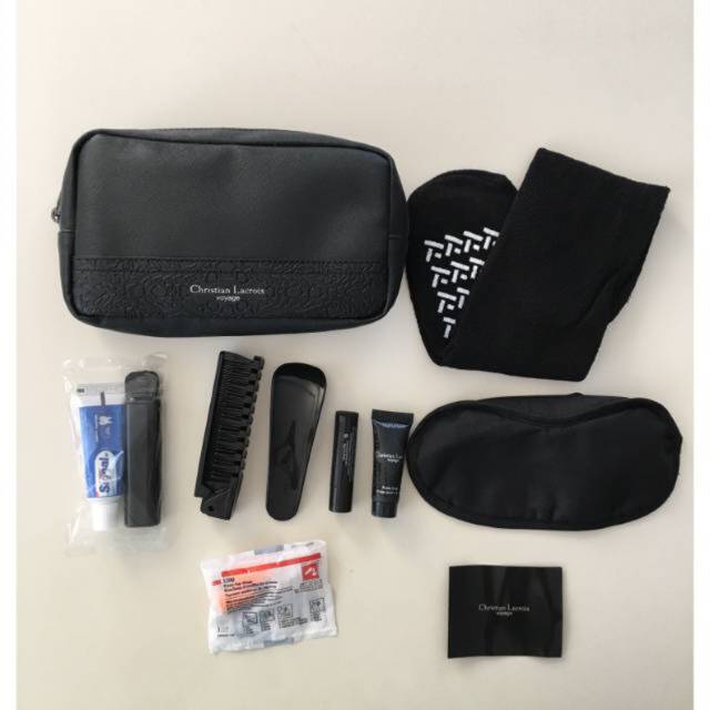 NEW TAS TRAVEL KIT CHRISTIAN LACROIX FROM TURKISH AIRLINES