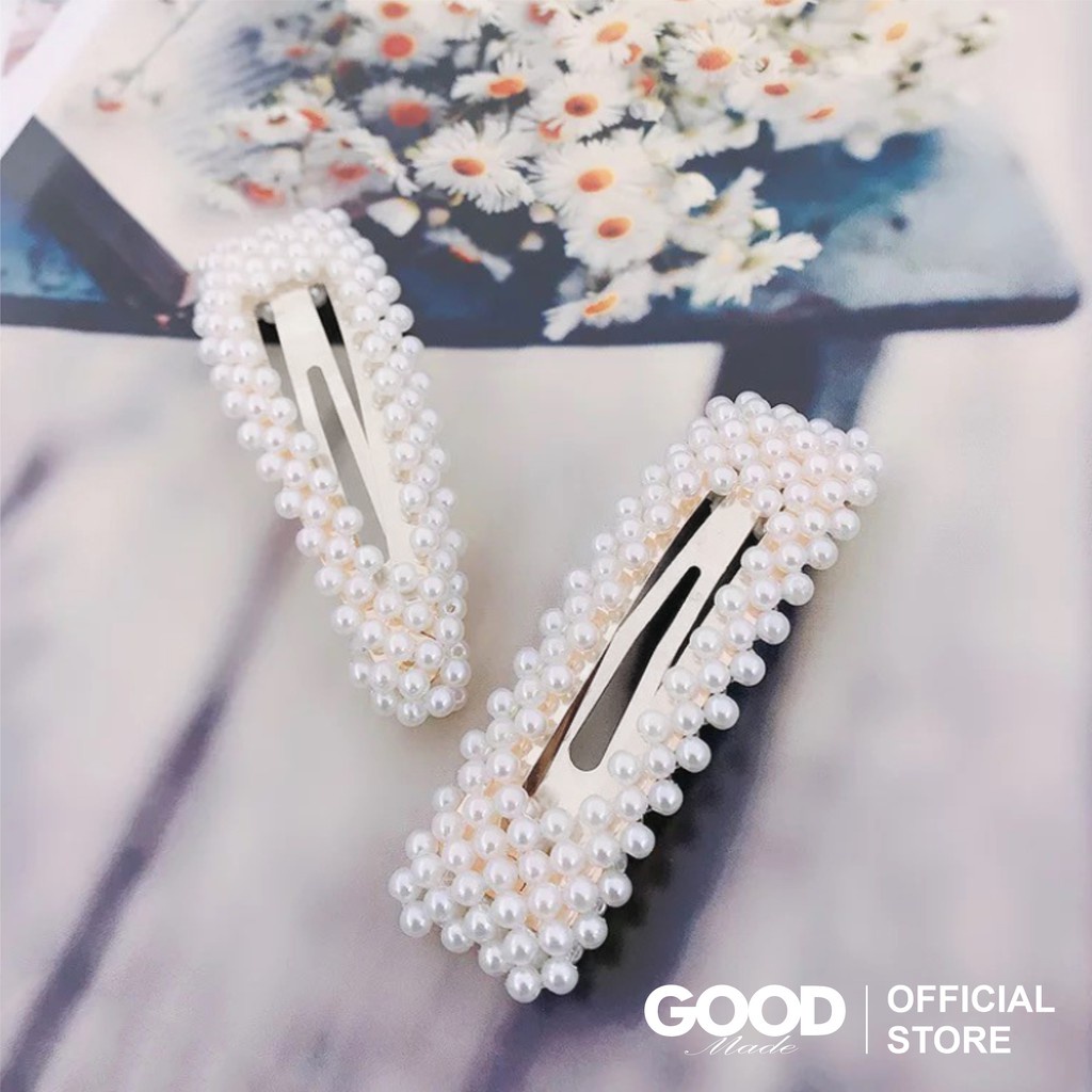 GOOD MADE - Jepitan Mutiara Jepit Rambut Jepitan Hair Clip Jepitan Aksesoris Rambut COD