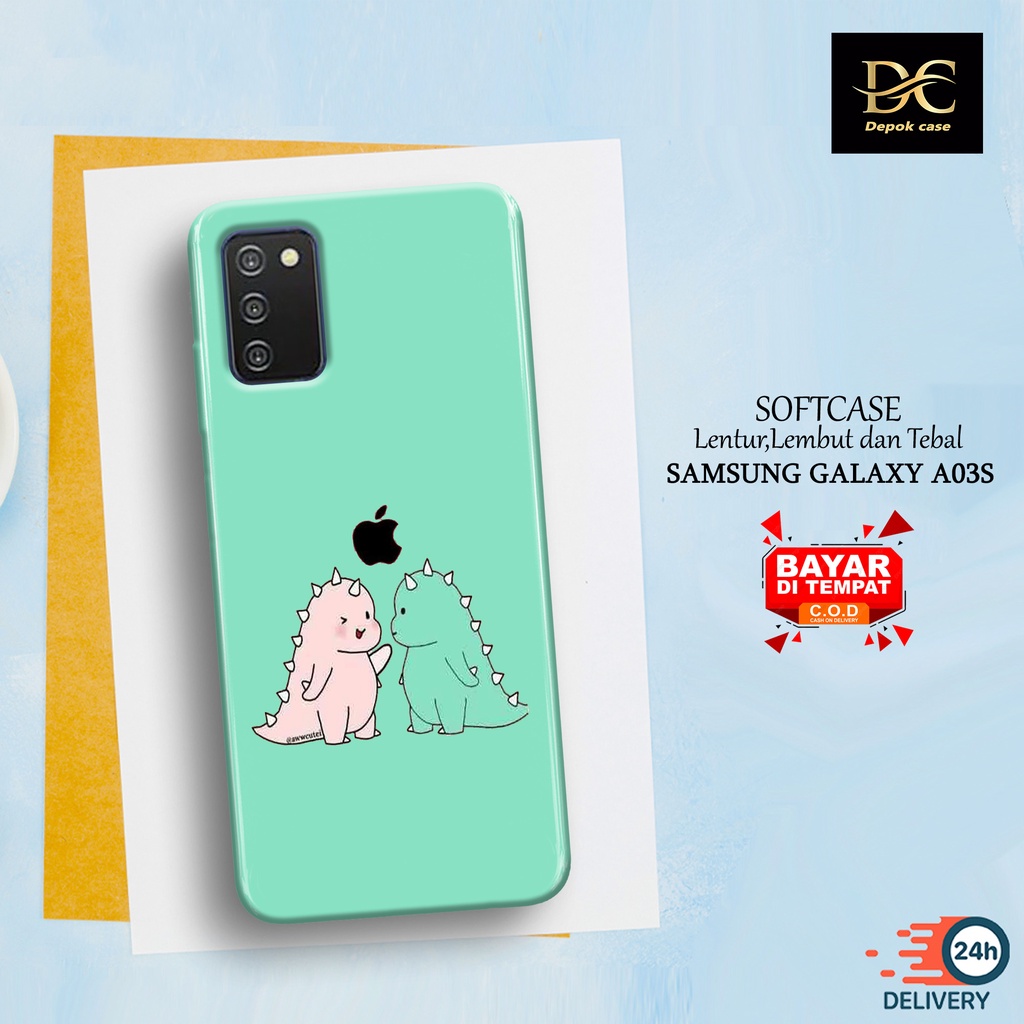 Case Samsung Galaxy A03s Terbaru - Fhasion Case KARTUN - Casing Hp Samsung Galaxy A03s Terbaru - Sof