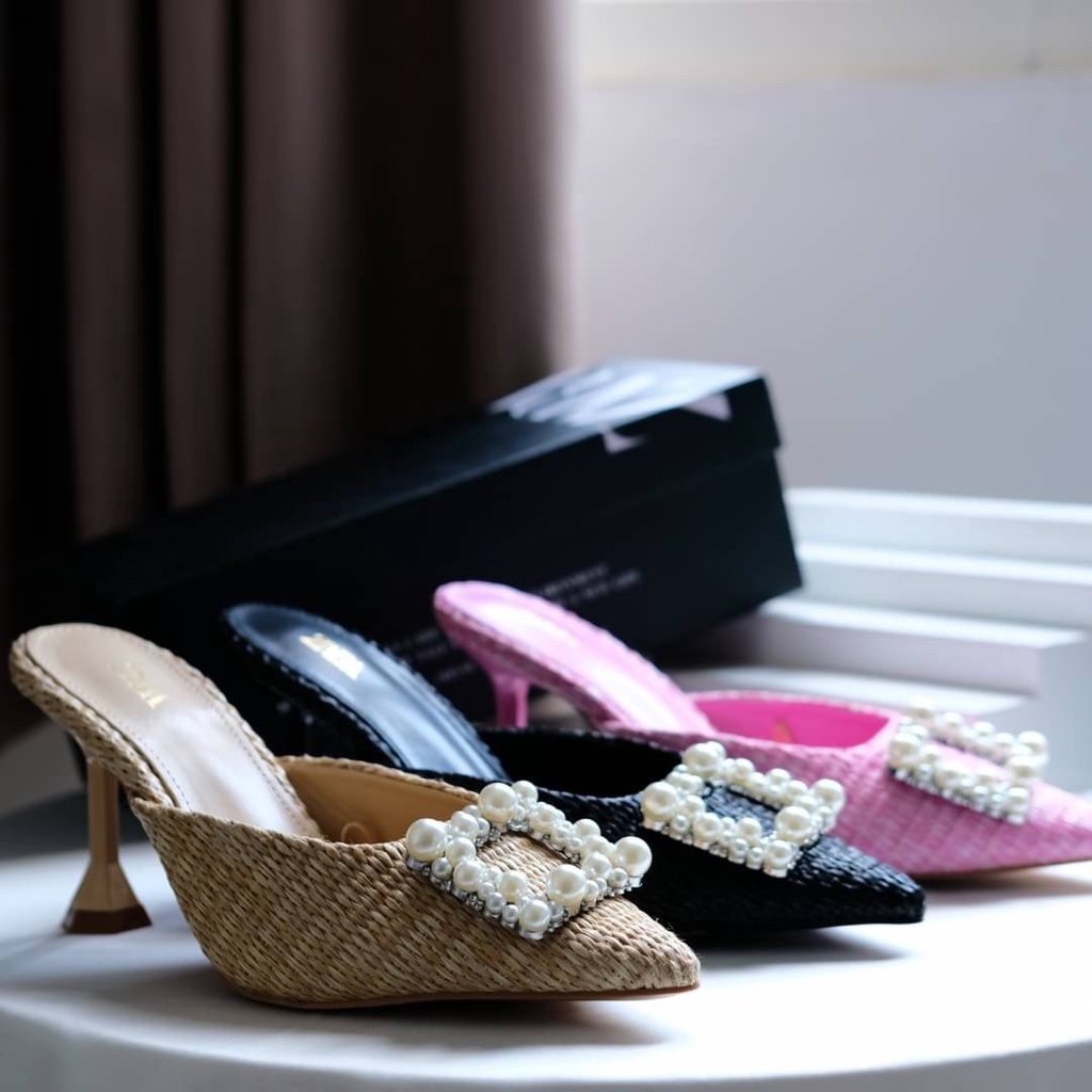 Zara MULES HEELS PREMIUM 469