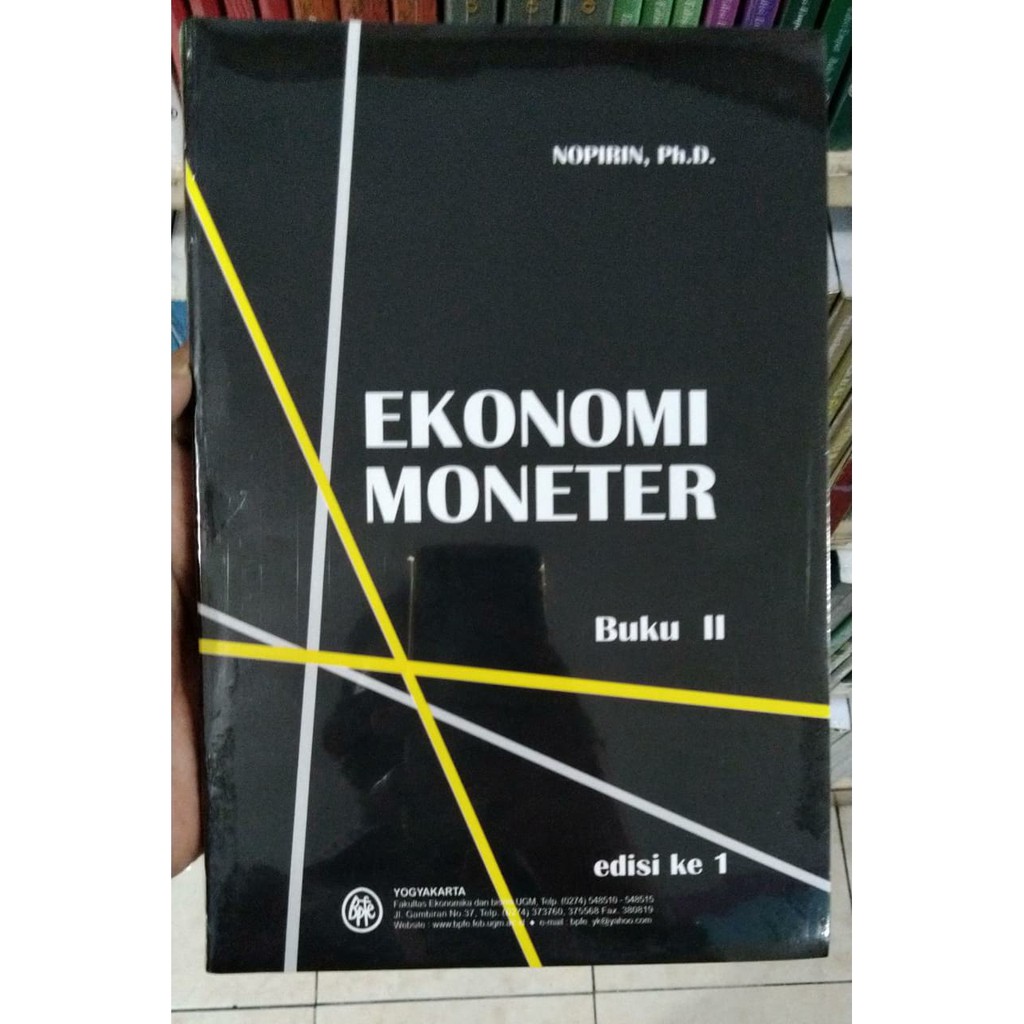BUKU EKONOMI MONETER BUKU 2 EDISI 1 - NOPIRIN - BPFE
