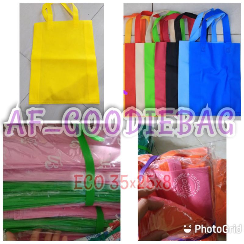 

Goodie bag eco 35x25x8 Polos Harga perpcs