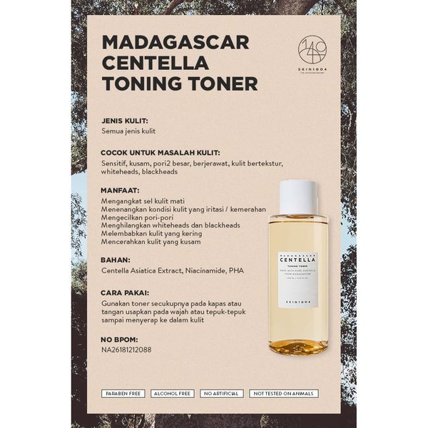 SKIN1004 210ml Madagascar Centella Asiatica Toning Toner 210ml