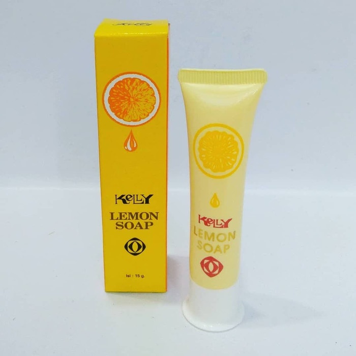 KELLY LEMON SOAP -  KELLY SABUN PEMBERSIH WAJAH