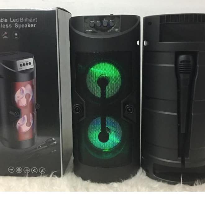 SPEAKER BLUETOOTH MIC KARAOKE / SPEAKER AKTIF YD 808 / YD 809 BONUS MIC