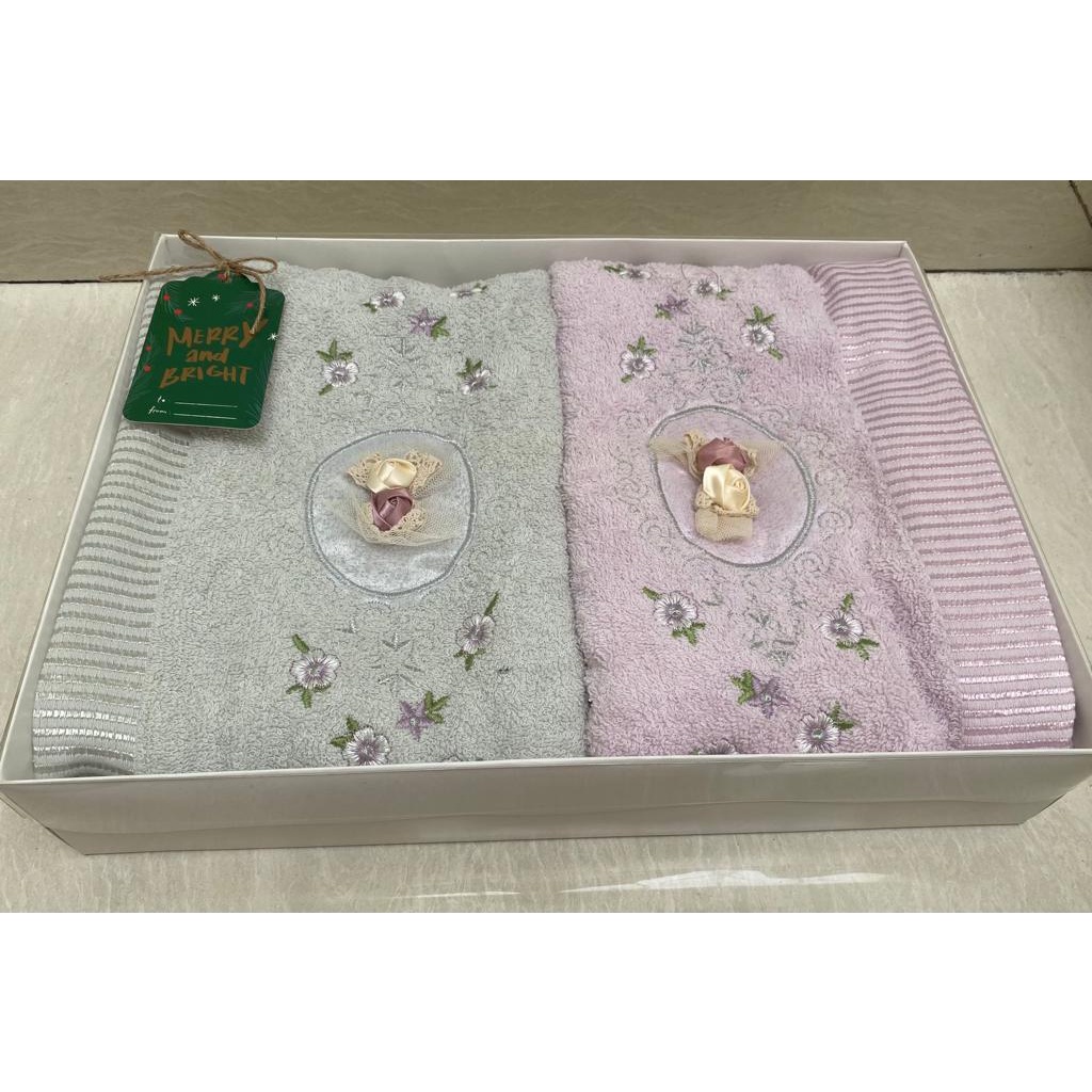 handuk mandi couple hampers pernikahan gift set pernikahan handuk mandi sepasang kado pernikahan