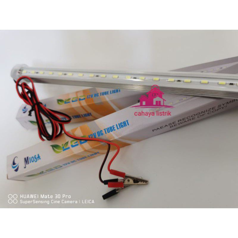 Lampu DC 12 volt T5 LED 10w 15w 20w 25w/LAMPU AKI