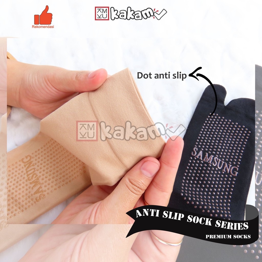 Kakamu Kaos Kaki Jempol Stocking Samsung Anti Slip