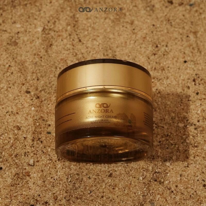 Acne Night Cream Anzora/Cream Malam untuk Jerawat
