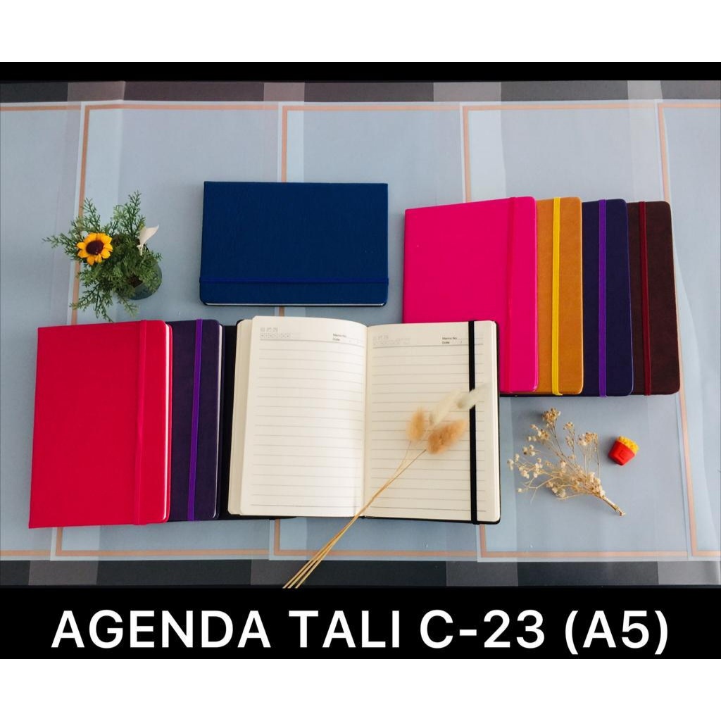 

AS888 - Agenda Tali C-23 Ukuran A5 (20X14.5X1.5) (176 HALAMAN)