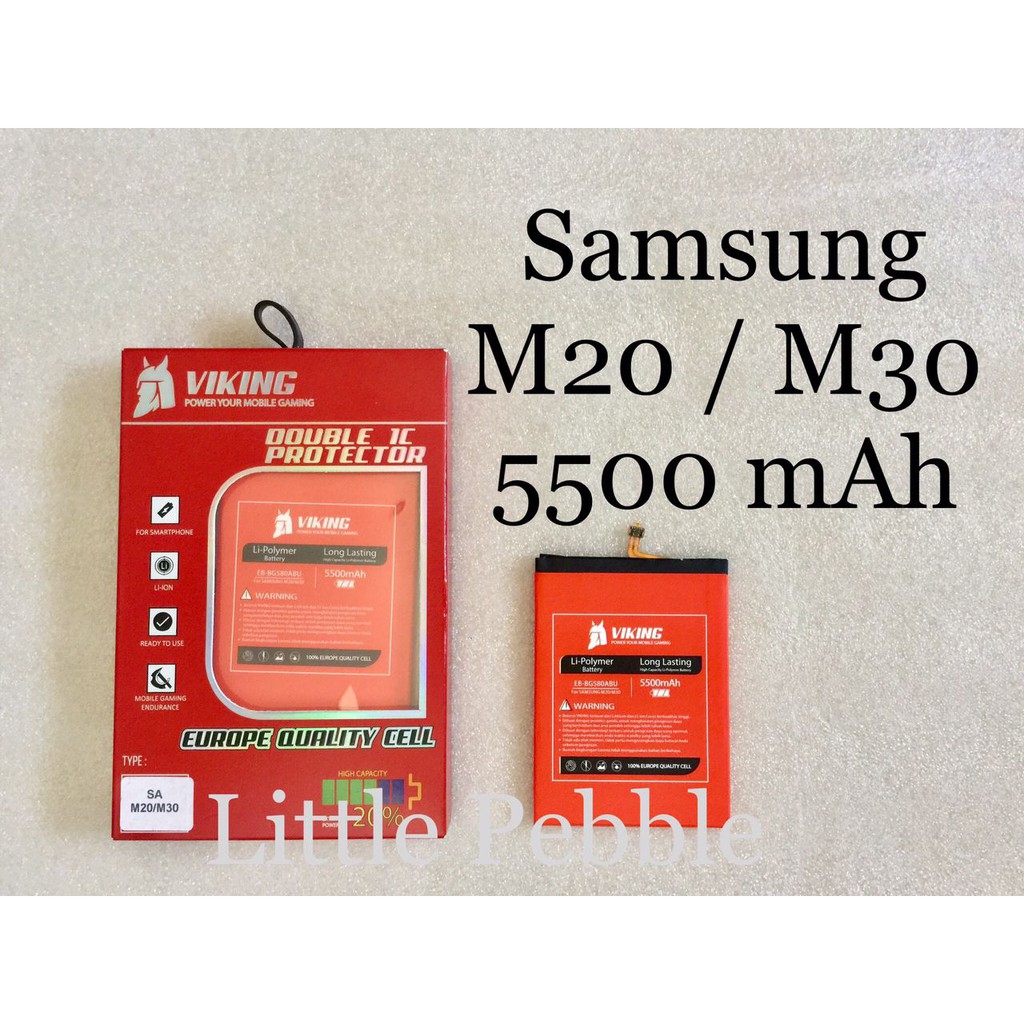 Baterai Viking 5500mAh Samsung Galaxy M20 - M30 Baterai Batre Battery