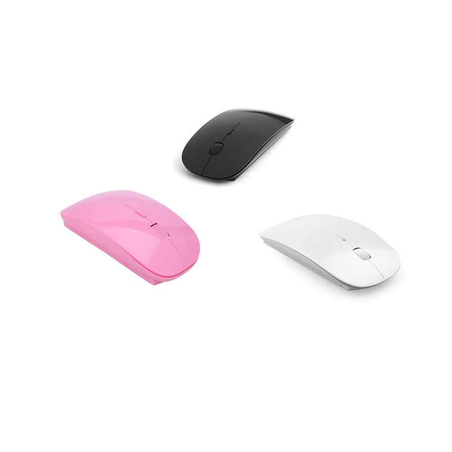 Optical Wireless Mouse Ultra Slim - Pink