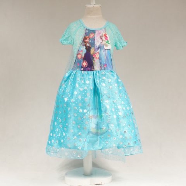 Dress frozen bintang