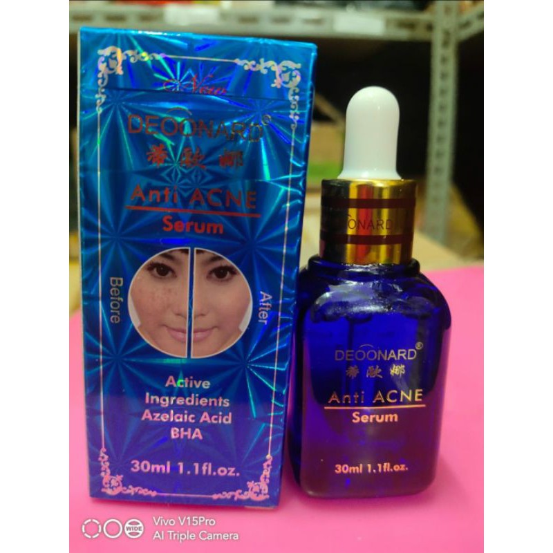 Deonard Serum Acne Serum Deoonard Biru Shopee Indonesia
