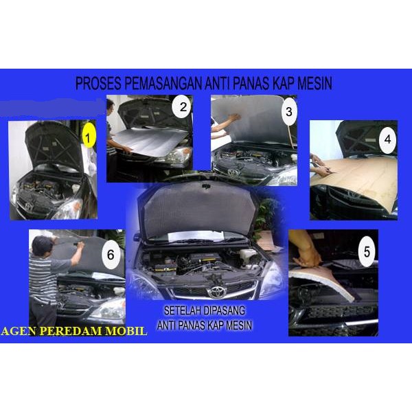 HARGA GROSIR PEREDAM MOBIL TEBAL 6 mm