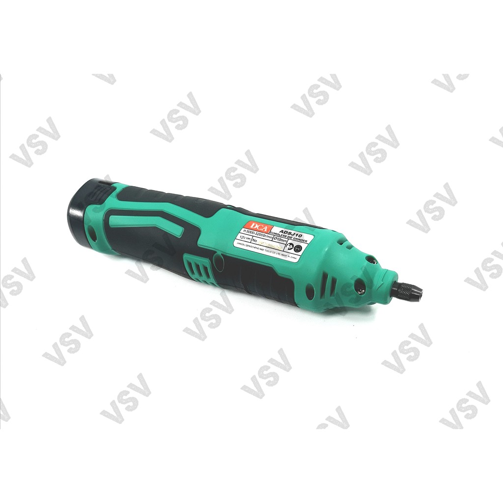 DCA Cordless Die Grinder ADSJ10 Mesin Tuner Gurinda Mini Battery DCA