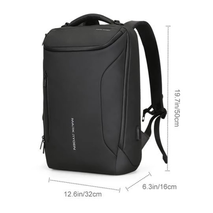 MARK RYDEN MR9031 3.0 Version - Laptop Backpack with USB Port Charging