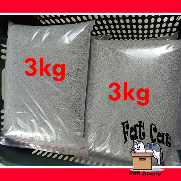 Pasir Gumpal Kucing Bentonite Wangi Gumpal 3 kg REPACK