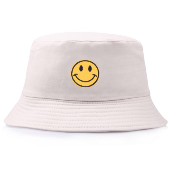 BHSM bucket hat import smile bordir topi summer fisherman korea kpop idol