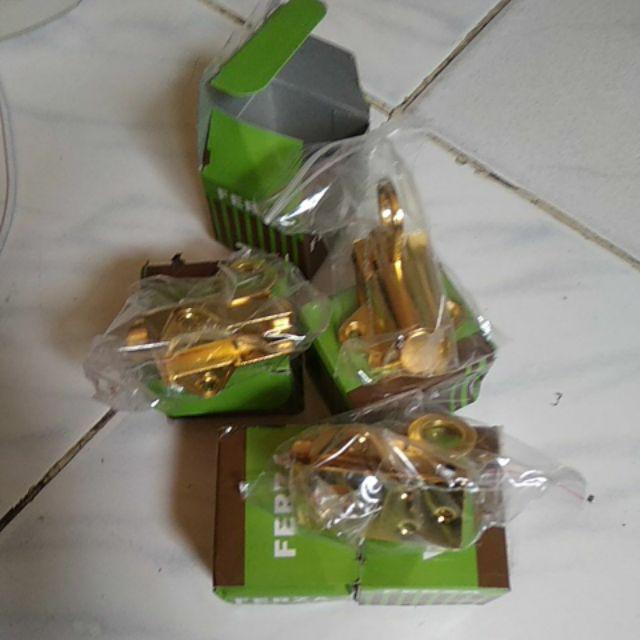 Spring Knife Ferza Kuning - Grendel Jendela - Selot Jendela Cantolan Jendela - Spring Knife Bagus