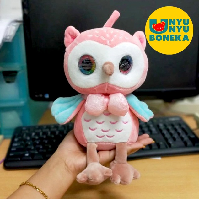 boneka owl roumang burung hantu, bahan soft lembut  bisa buat kado dan souvenir