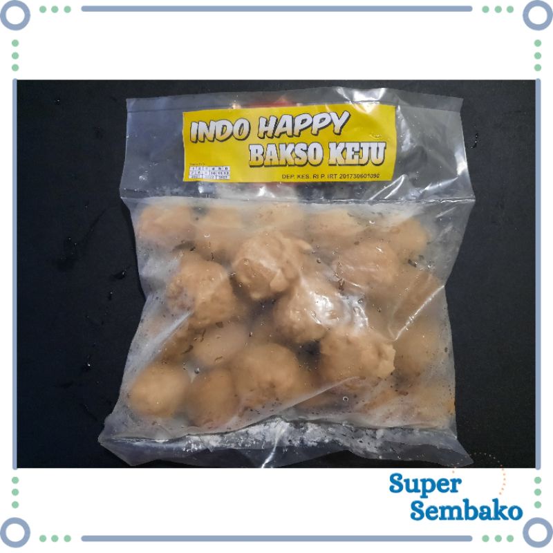 BAKSO KEJU FROZEN FOOD INDO HAPPY MAKANAN BEKU BAKSO MAKASSAR