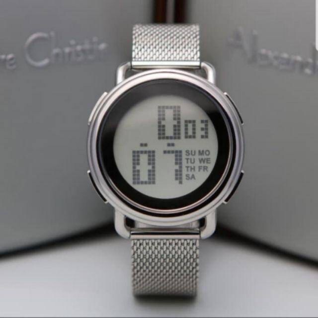 JAM TANGAN WANITA ALEXANDRE CHRISTIE AC 9227 AC9227 DIGITAL ORIGINAL