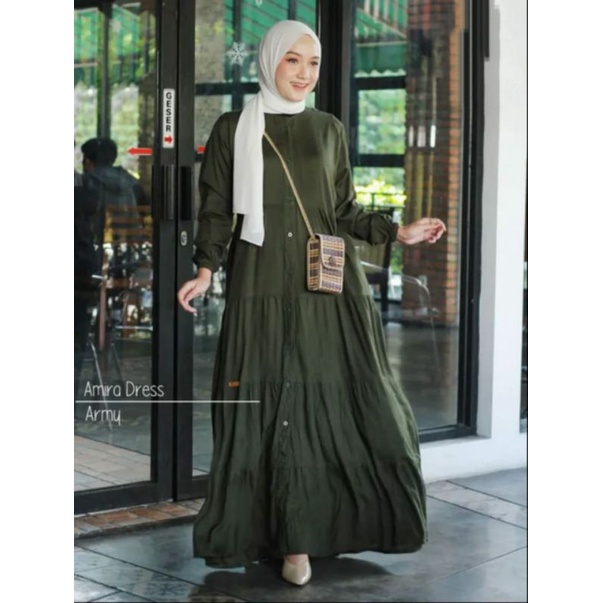 GAMIS POLOS FULL KANCING