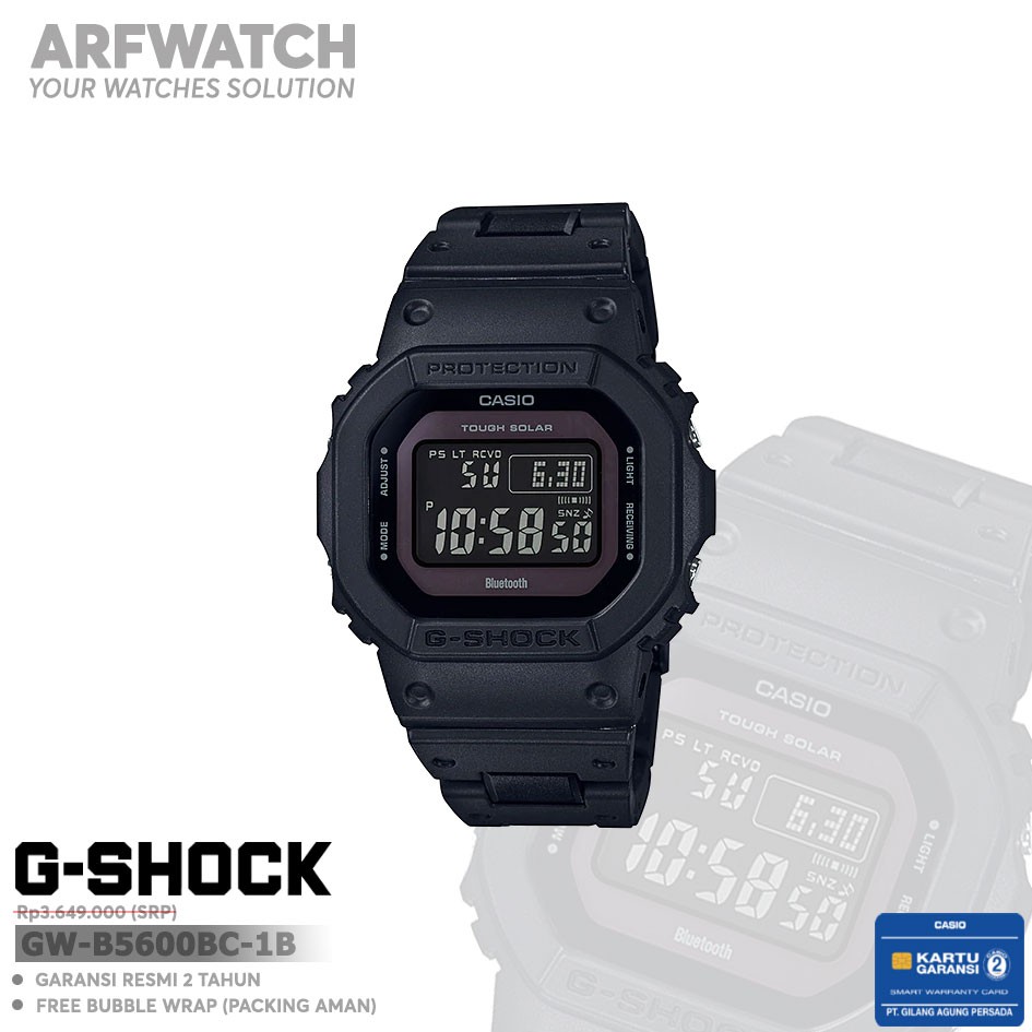 Casio G-Shock GW-B5600BC-1B / GW-B5600BC-1BDR Original