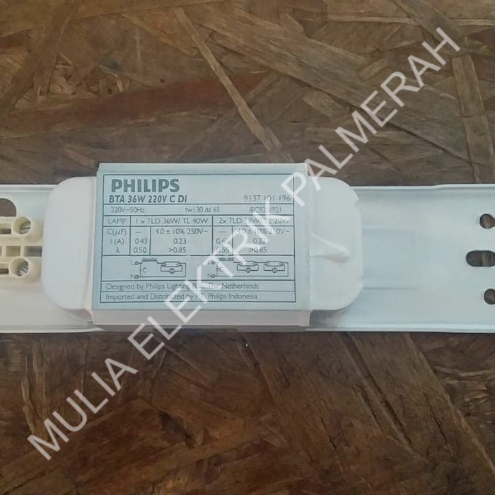 BALLAST LAMPU TL NEON 18W 36W BTA BALLAST BESI